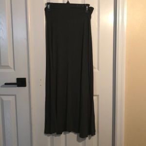 Bobeau Grey Maxi Skirt